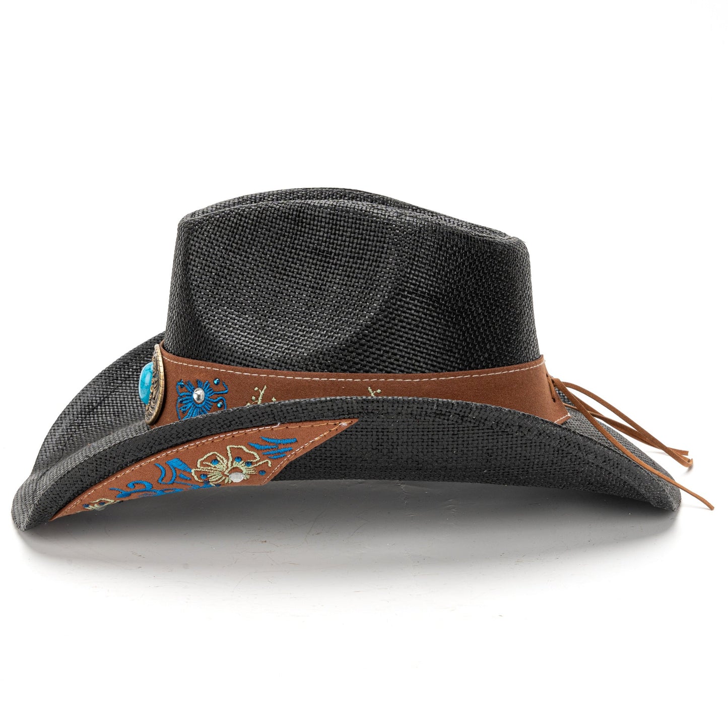 Stroh Kurzvisier Cowboyhut – Western Stil | Karnz