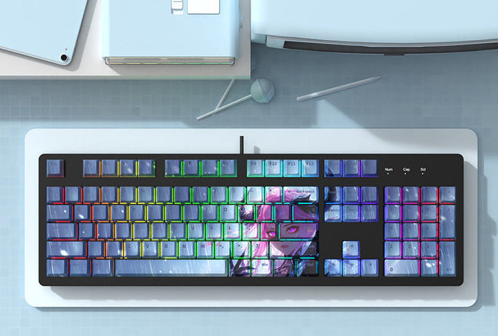Künstlerisch Themed Mechanische Tastatur Karnz