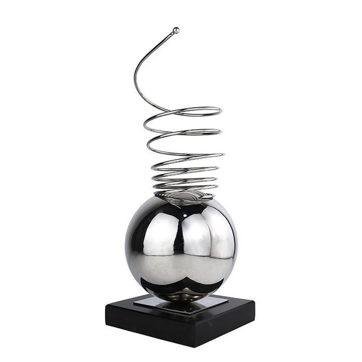 Elegante abstrakte Spiral Skulptur