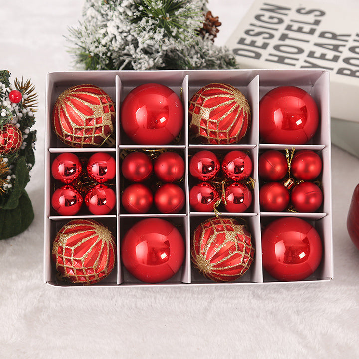 Premium Bruchfeste Weihnachtsbaumkugeln Set Karnz
