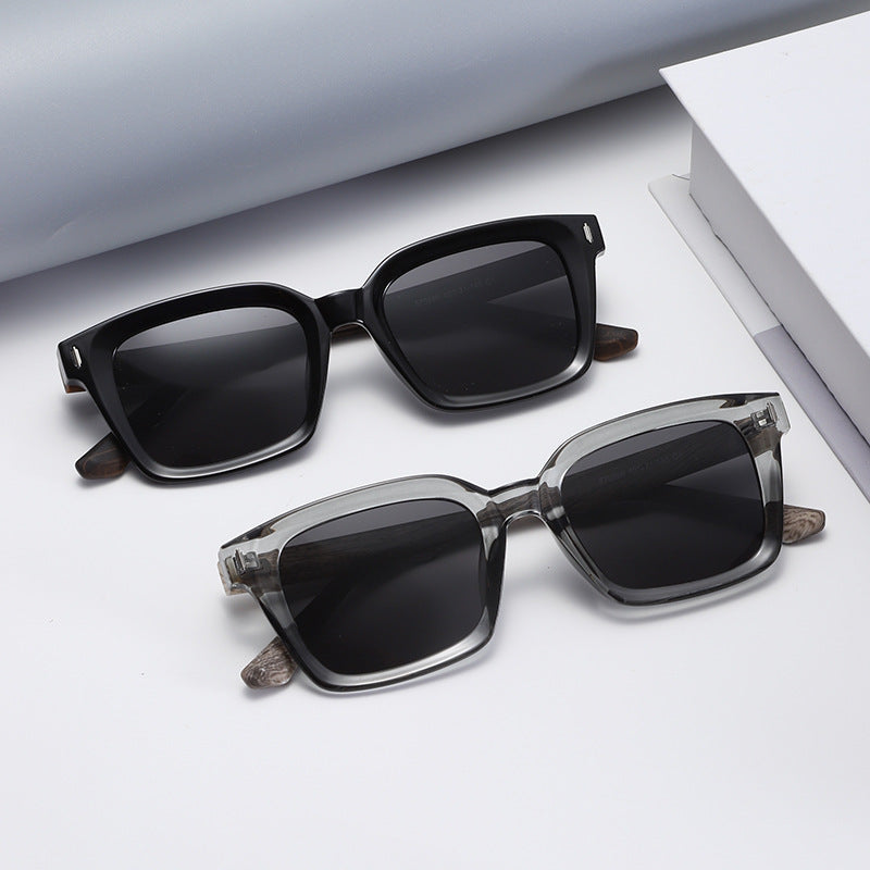 Damen stilvolle quadratische Sonnenbrille mit robustem Rahmen Karnz