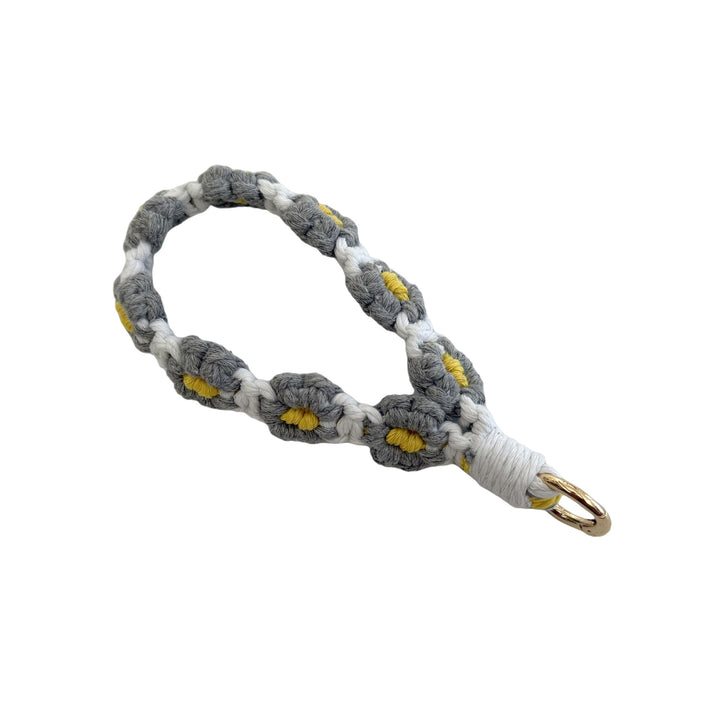 Floral Makramee Schlüsselanhänger Halter Karnz