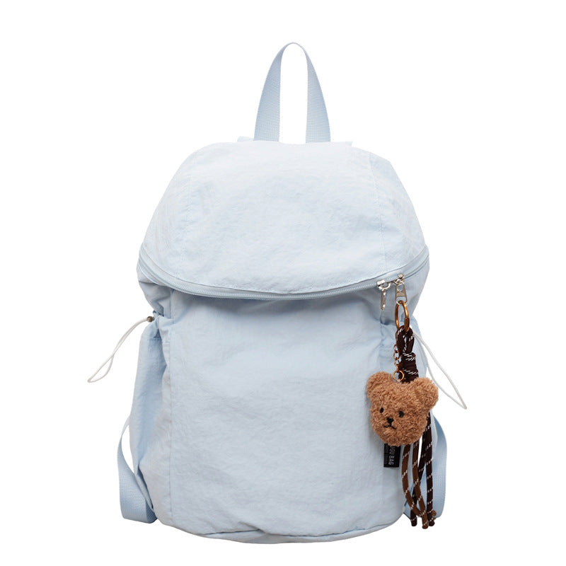 Lässiger Weicher Stoff Rucksack Karnz
