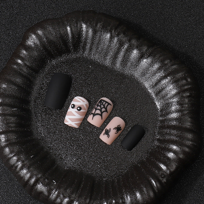 Halloween-Themen Press-On Nail Art Set Karnz