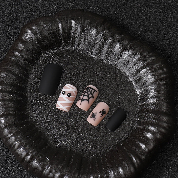 Halloween-Themen Press-On Nail Art Set Karnz