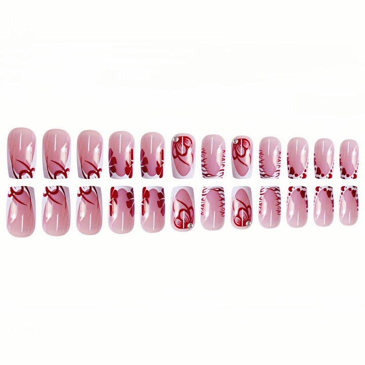 Künstlerische Acryl-Nagelvergrößerungen Karnz