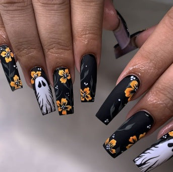 Künstlerische Halloween-Themen-Nail Art Karnz