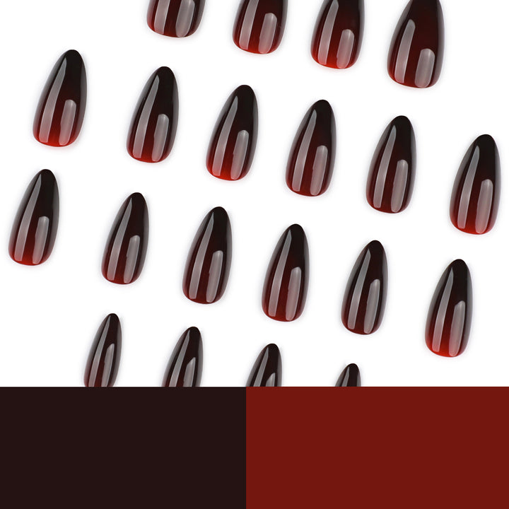 Elegante Gel-Nägel Karnz