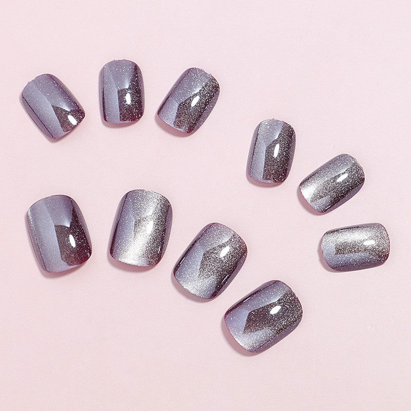 Luxe Glitter Press-On Nagelset Karnz