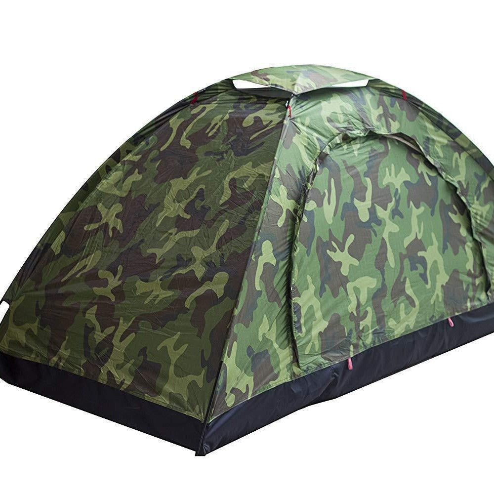 Unisex Tragbares Campingzelt mit Camouflage-Muster Karnz