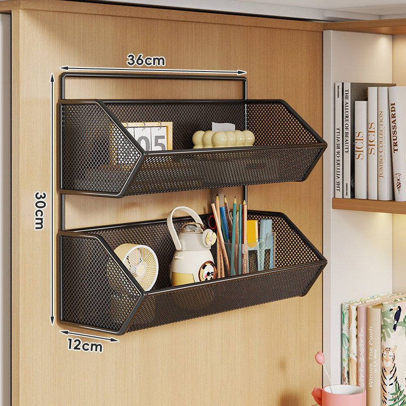 Clip-On Mesh Schrankrand Aufbewahrungskorb Organizer