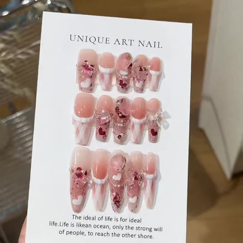 Nail Art Press-On Set Karnz