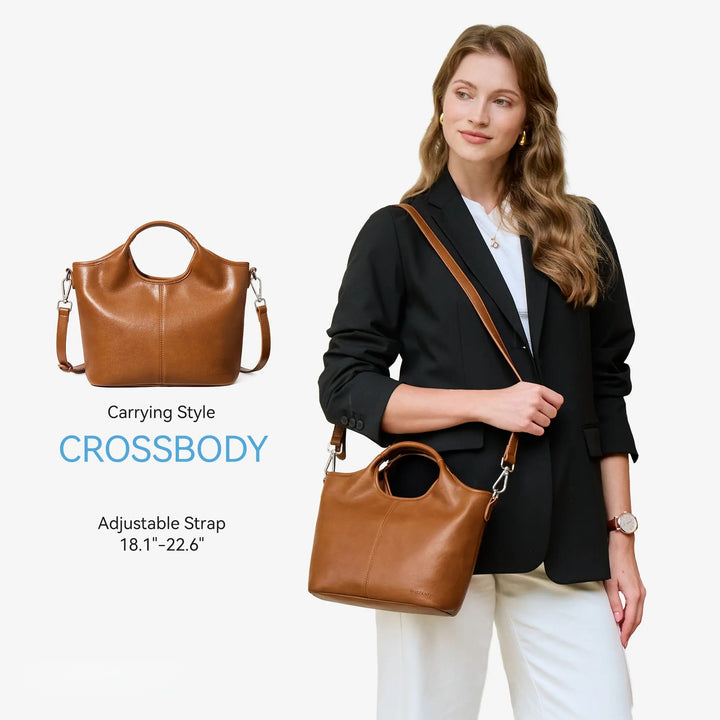 Handgefertigte Ledertasche Karnz