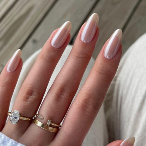 Premium Glänzende Press-On Nagelverlängerungen Karnz