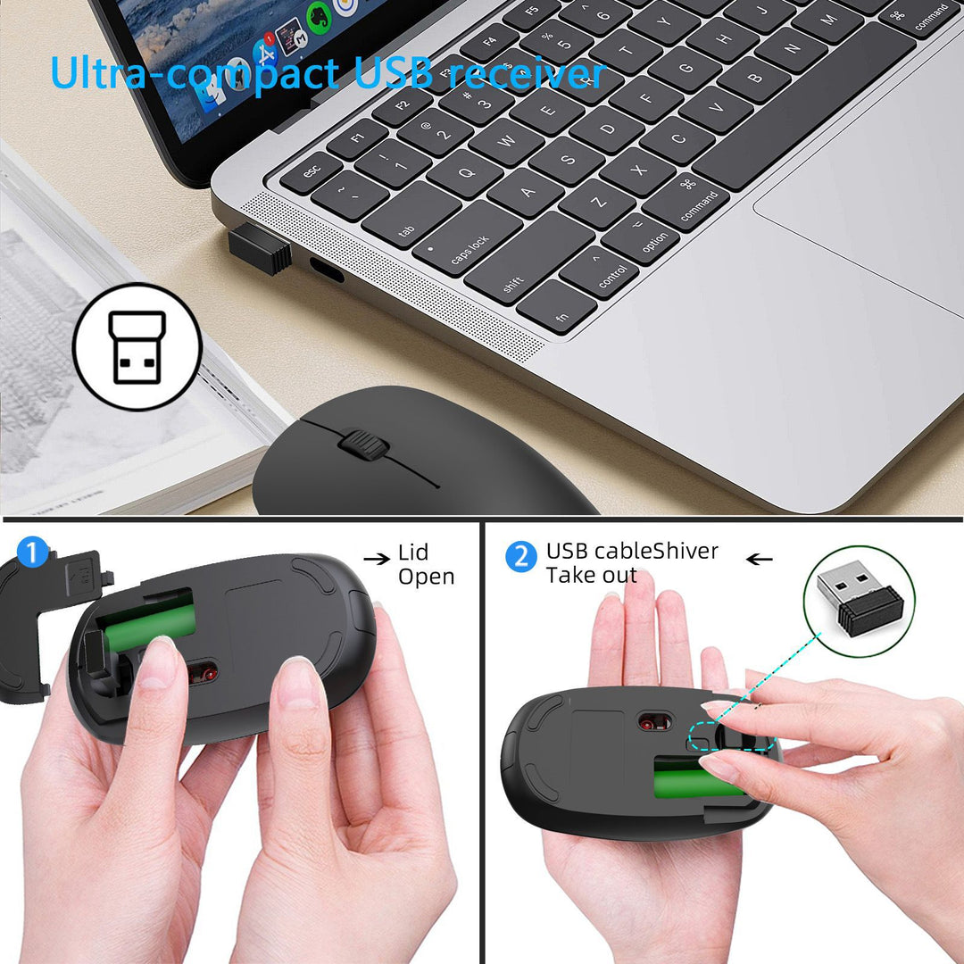 Ergonomische Kabellose Computermaus Karnz