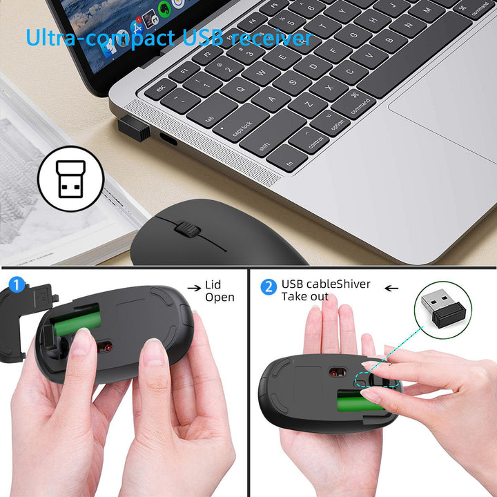 Ergonomische Kabellose Computermaus Karnz