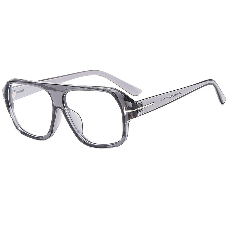 Damen oversized Sonnenbrille mit quadratischem Gestell und polarisierenden Gläsern Karnz
