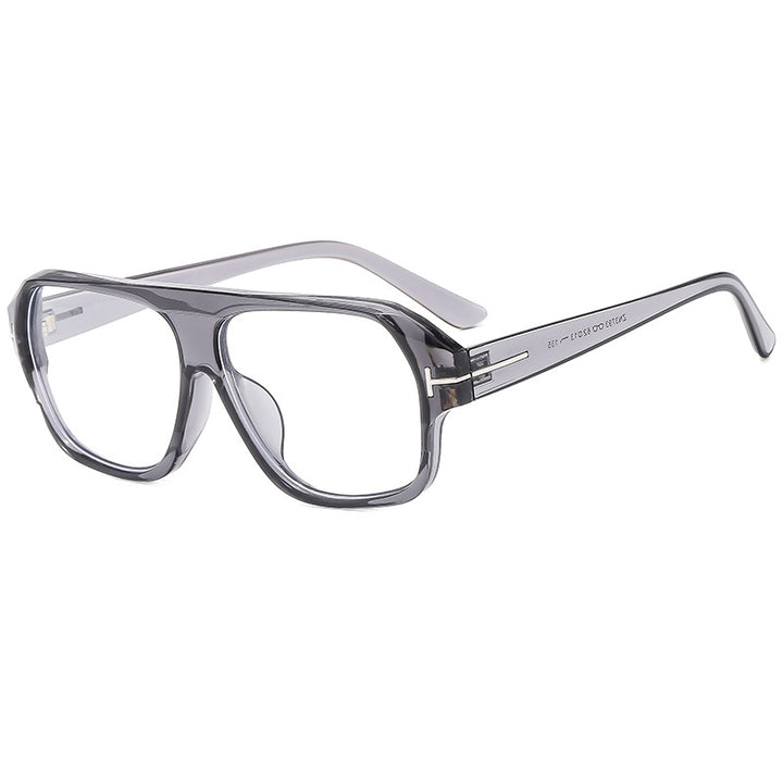 Damen oversized Sonnenbrille mit quadratischem Gestell und polarisierenden Gläsern Karnz