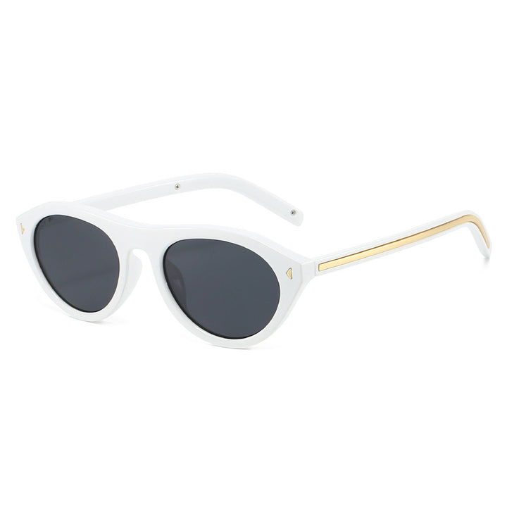 Retro-inspirierte geometrische Sonnenbrille Karnz