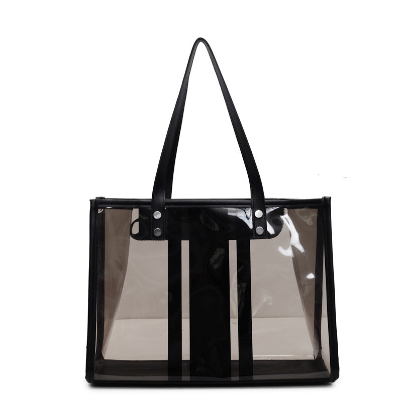 Stilvoller klarer Utility Tote Karnz