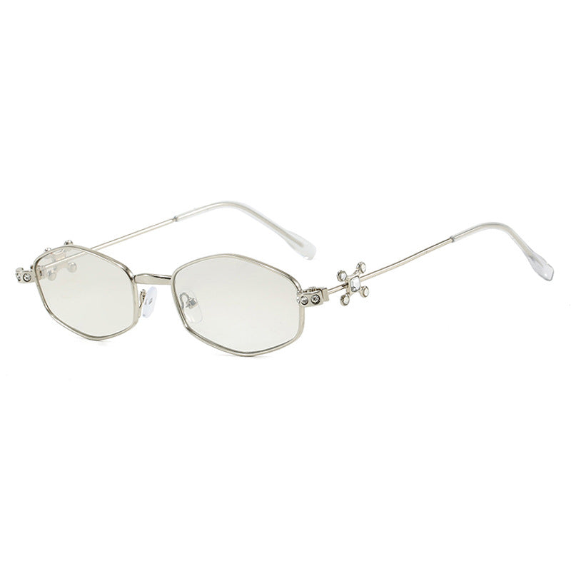 Damen Sonnenbrille mit eleganten Akzenten und UV-Schutz Karnz