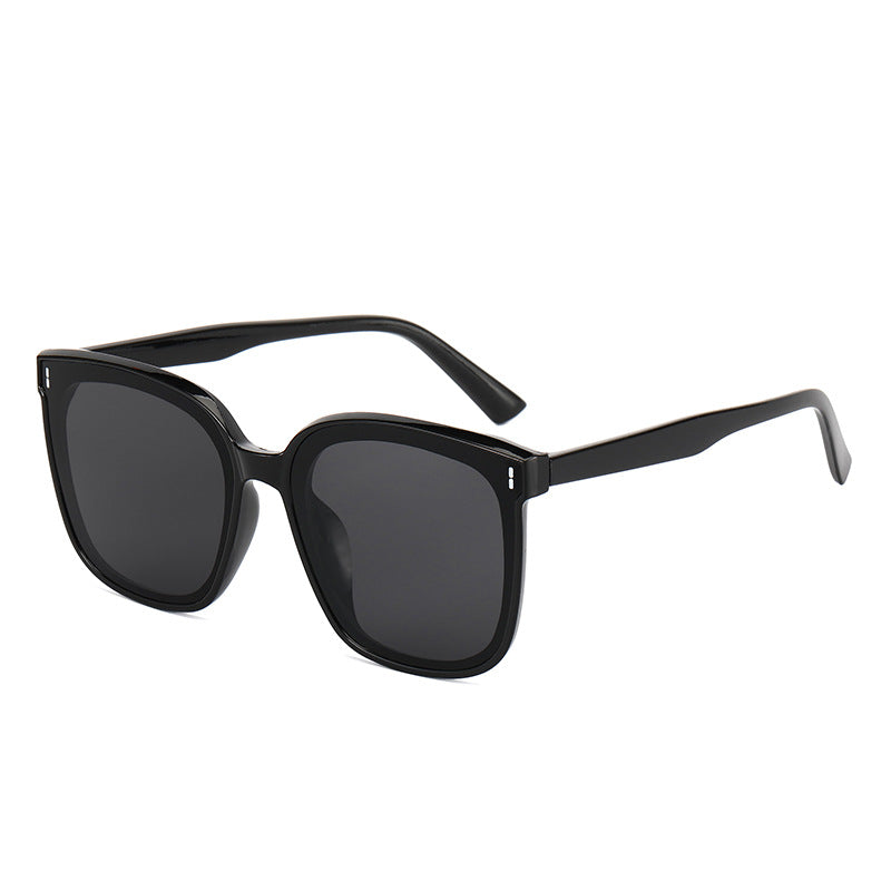 Damen Modische Oversized-Sonnenbrille mit durchgehendem Rahmen Karnz