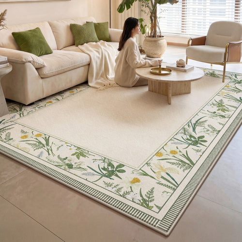Floral Pattern Area Rug Karnz