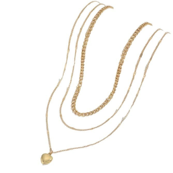 Dreilagige Goldkette Karnz