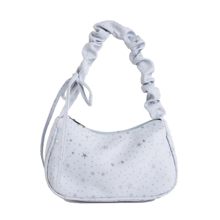 WoChic Schlaff Star-Muster Handtasche Karnz