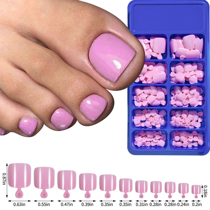 Premium Soft Gel Fußnagelspitzen Set Karnz