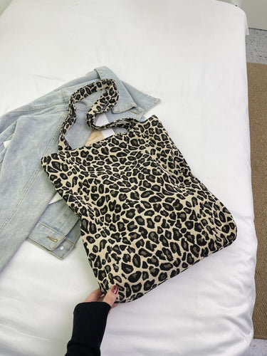 Chic Leopardenmuster Tote Bag