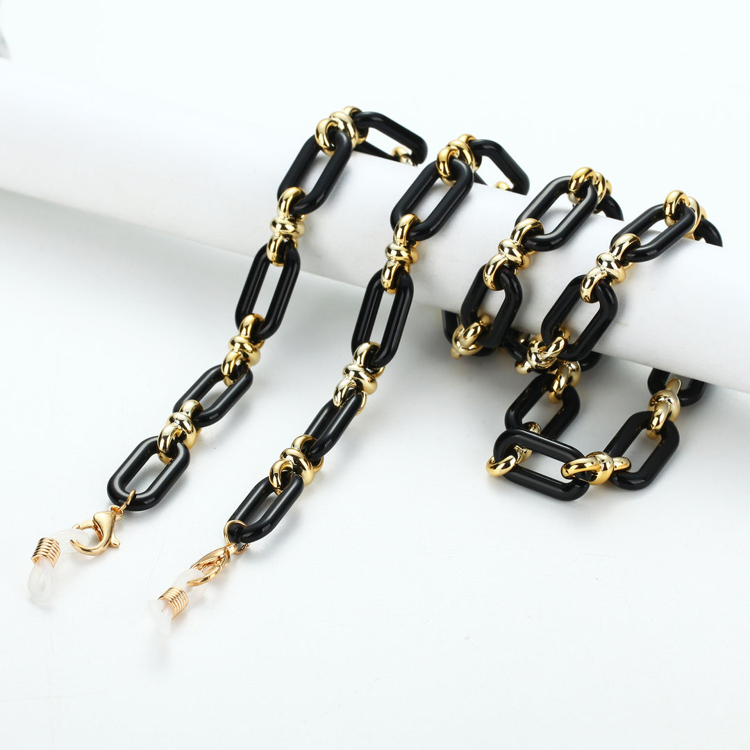 Modische Sonnenbrille mit Kettenanhänger Karnz