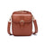 Damen Crossbody-Handtasche aus hochwertigem Kunstleder mit verstellbarem Tragegurt Karnz