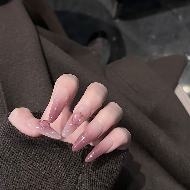 Acrylic Stiletto Press-On Nägel Karnz