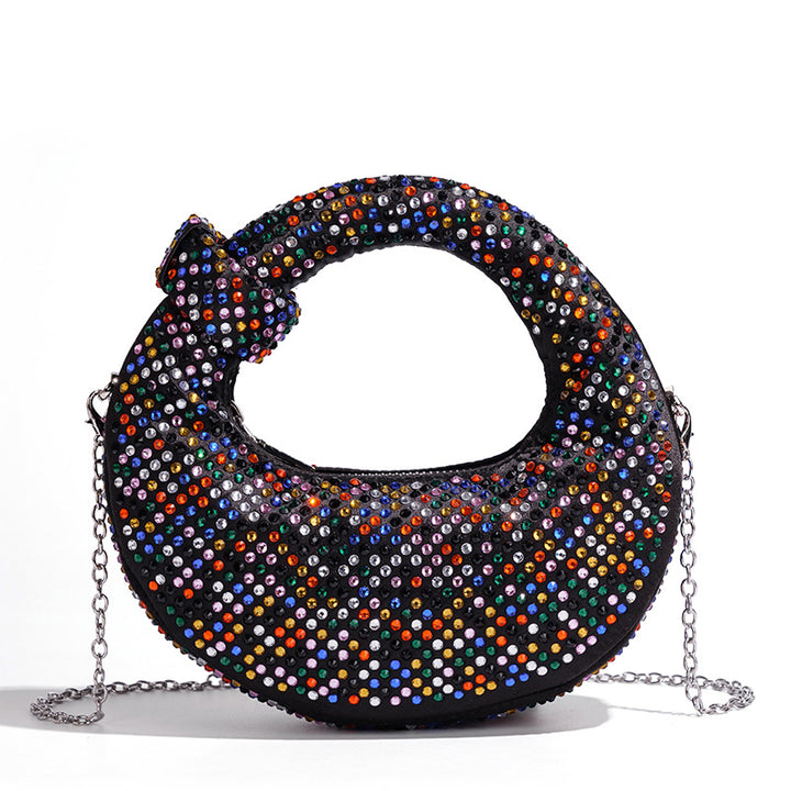 Chice Handtasche mit Strassverzierungen Karnz