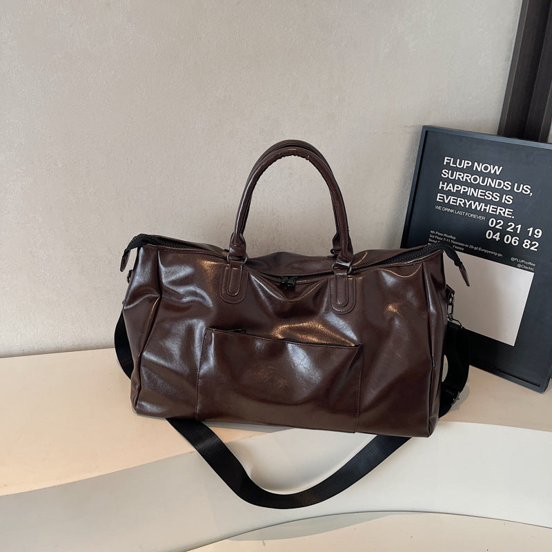 Premium-Leder-Wochenendtasche