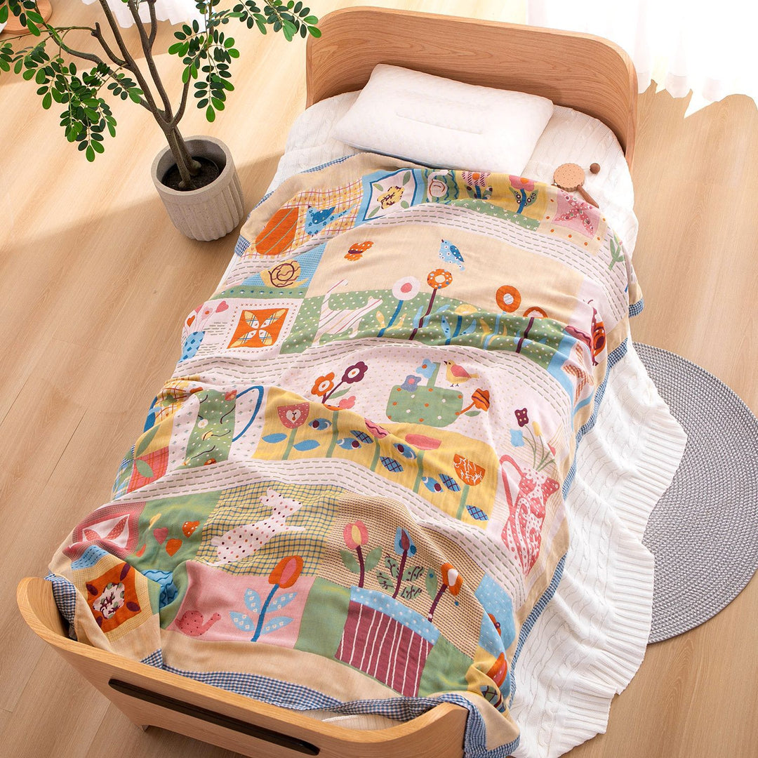 Damen Kuscheldecke mit bezauberndem Tiermotiv Karnz
