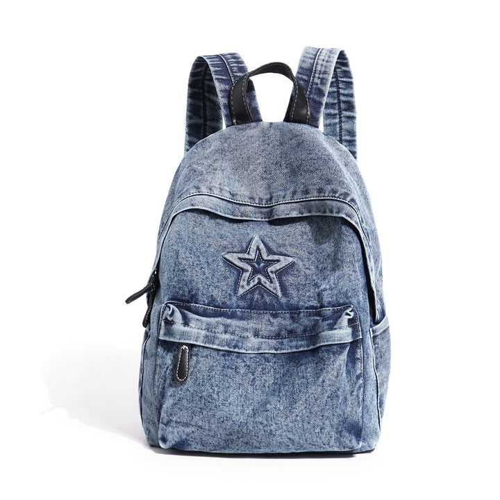 Stylische Lässige Denim-Rucksack Karnz