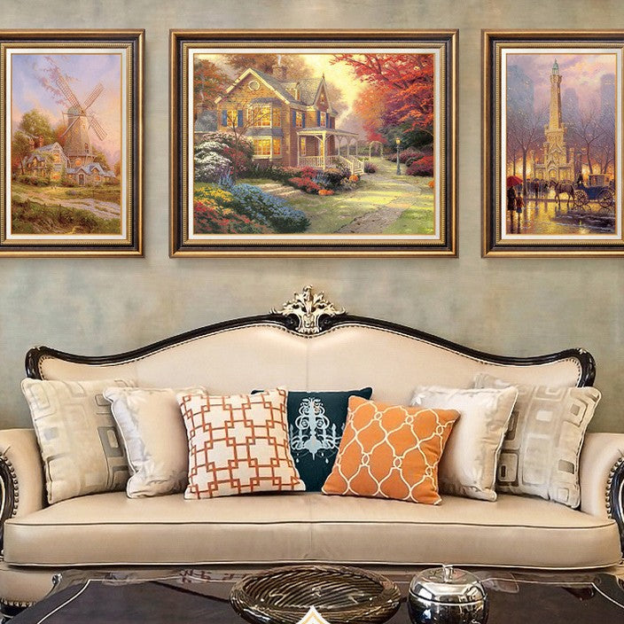 Scenic Landschaft Eingemachte Kunst Set