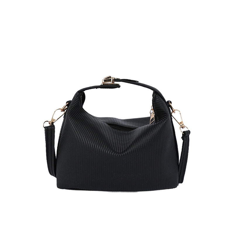 WoTextured Rippte Handtasche Karnz