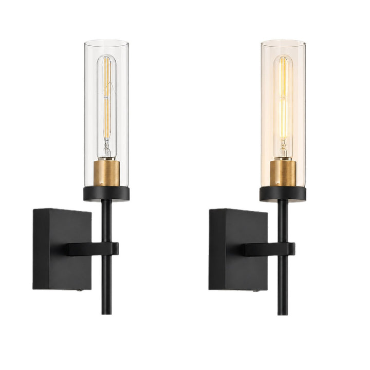 Moderne Glas Wandleuchte
