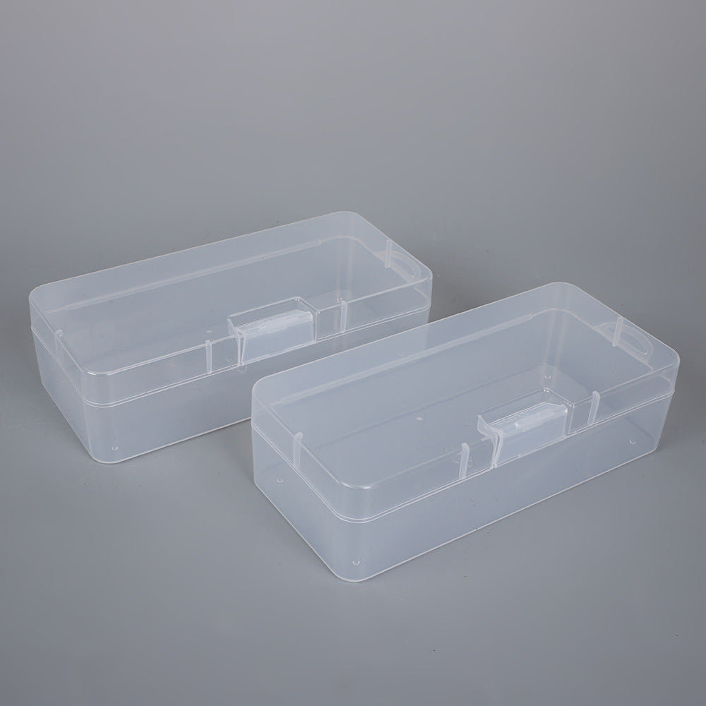 Anpassbare transparente Aufbewahrungsbox Karnz