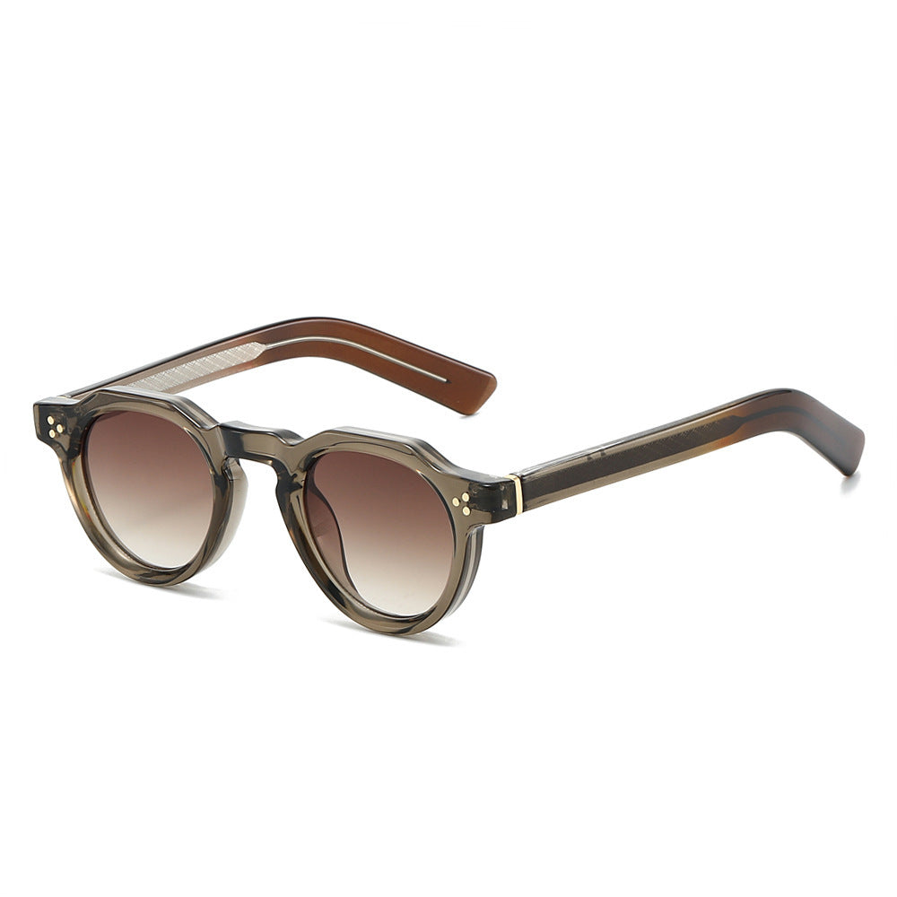 Damen modische Sonnenbrille mit extravagantem Rahmen und UV-Schutz Karnz