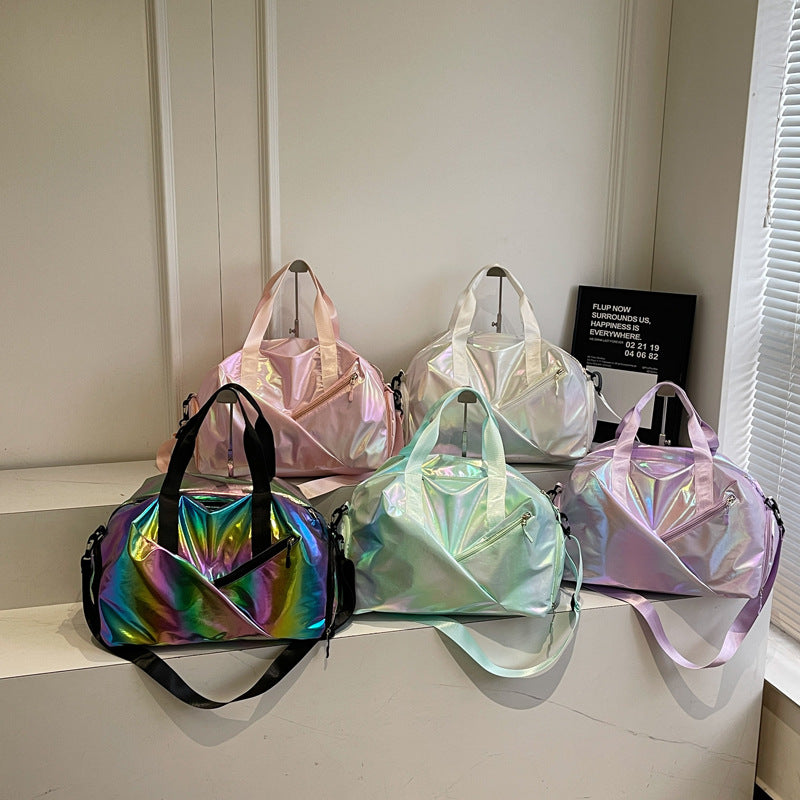 Holographische Fitness-Duffel-Tasche Karnz