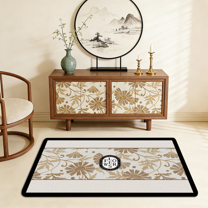 Modern Geometric Badematte Karnz