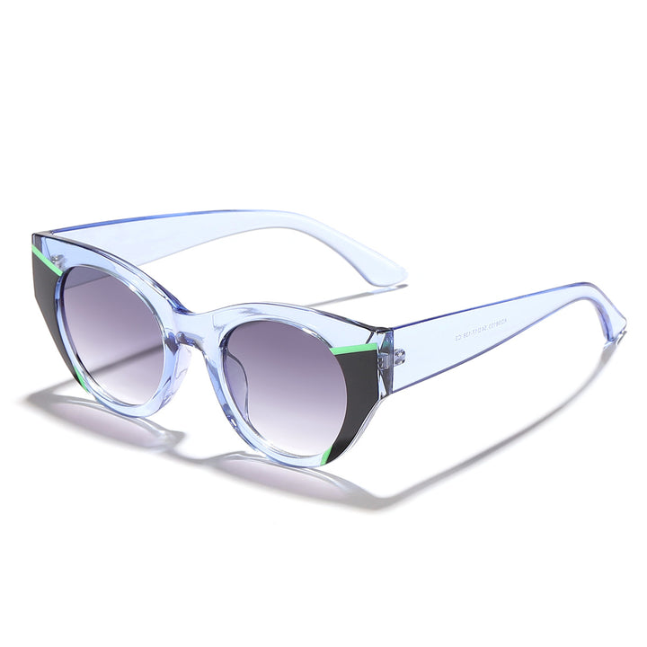 Damen modische Sonnenbrille mit einzigartigem Leoprint Karnz