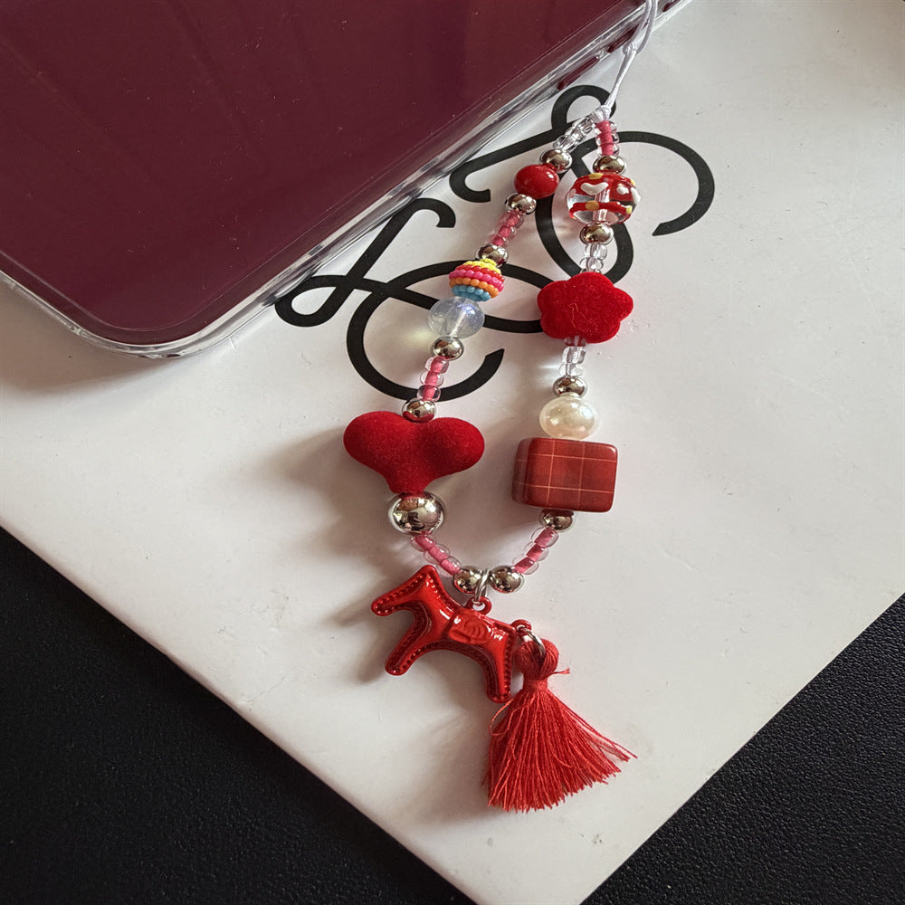 Perlen Charm Handy Lanyard Karnz