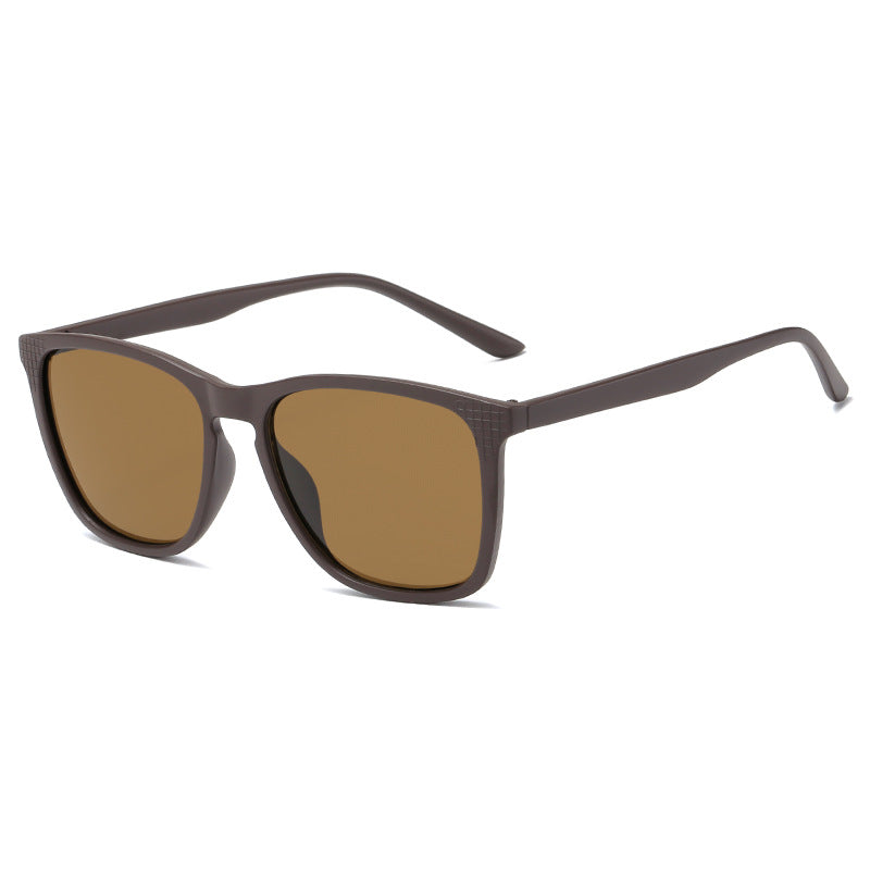 Damen stilvolle Sonnenbrille mit modernem, kantigem Rahmen Karnz