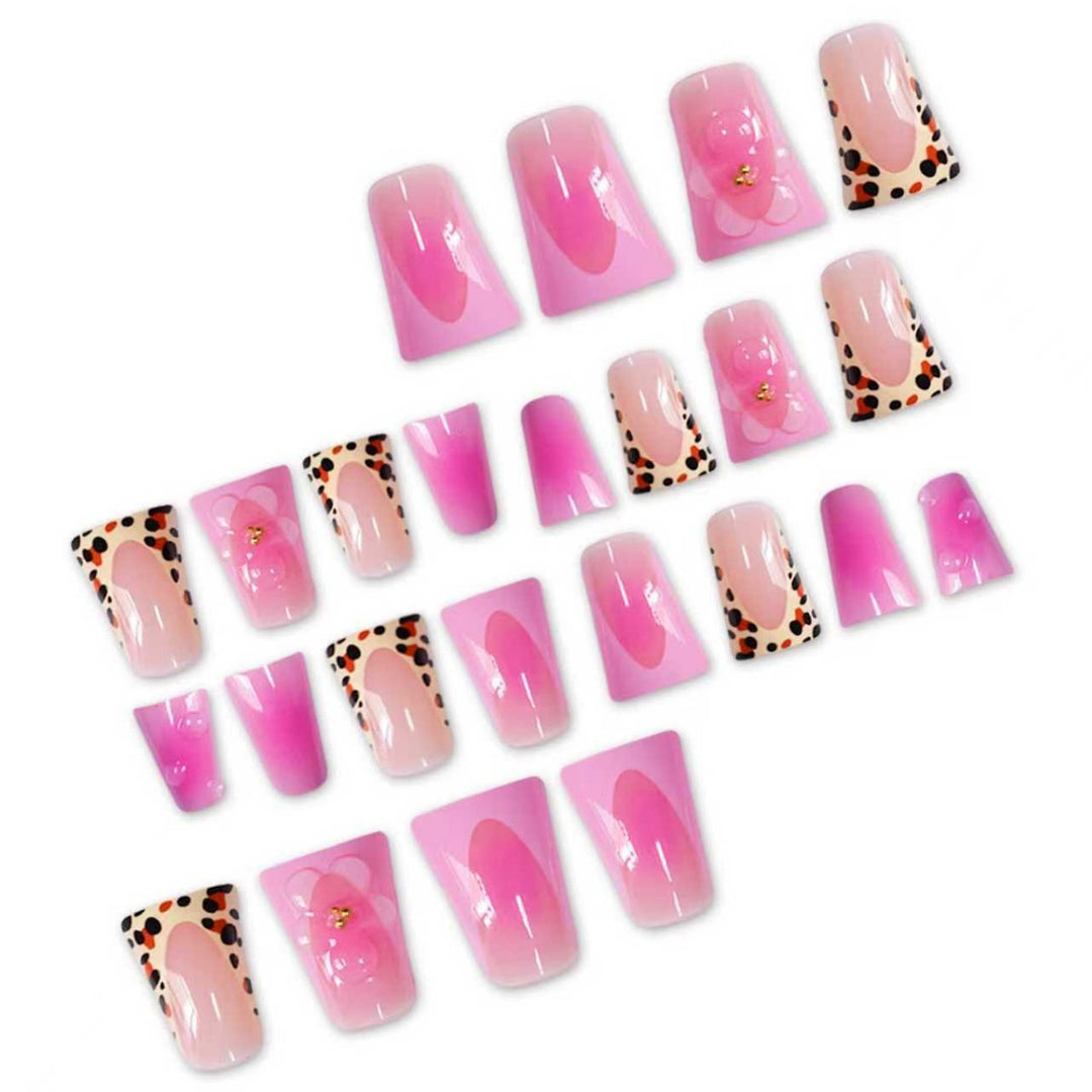 Künstlerische Floral Stiletto Nagel Kunst Extensions Karnz