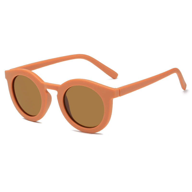 Damen runde Sonnenbrille mit modischem Design und UV-Schutz Karnz